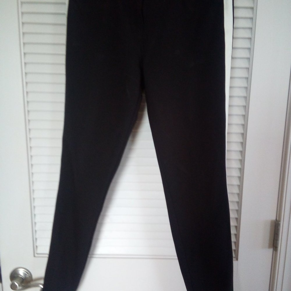 White House Black Market Ponte Knit Black Pants 6